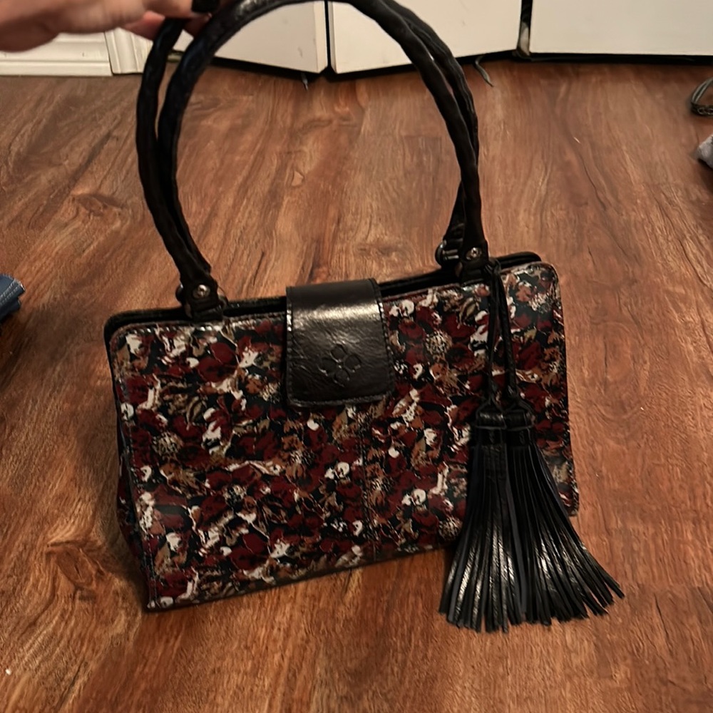 Patricia Nash Leather Print Purse